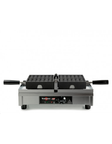 Gofrera 4x6 Lieja Paty 180° simple I/D  WECAGA