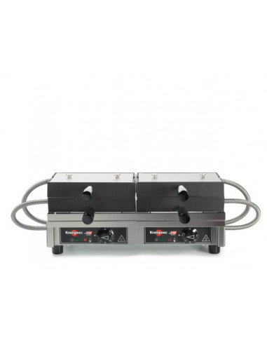 Gofrera Doble 180º KRAMPOUZ Bruxelles 5x7B WECADB