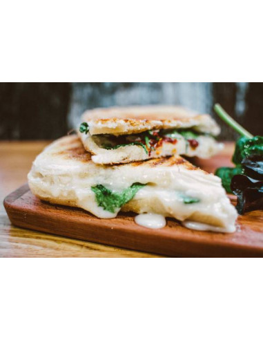 Contact grill Panini Large con placas estriada-lisa   GECID5BO