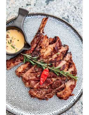 Placa  superior estriada grill Medium SK0154