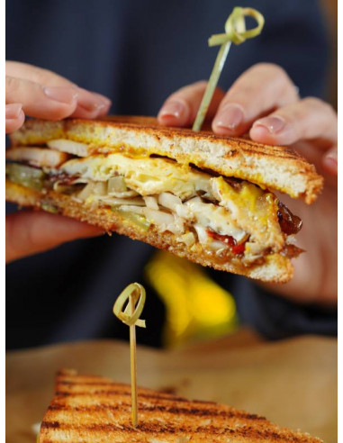 Multi Contact Grill sup estriada/inf estriada GECID3CO