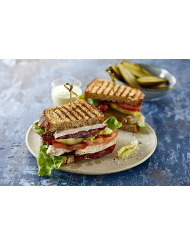 Contact grill Panini Large con placas estriada-lisa   GECID5BO