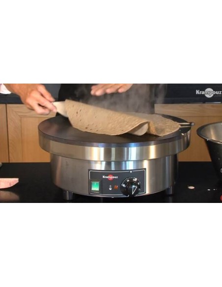 Espátula de acero inoxidable para crepera (35cm)