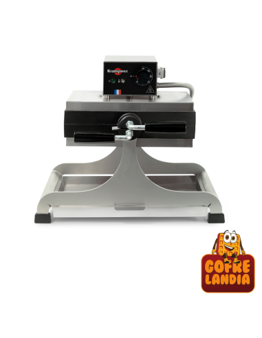 Gofrera giratoria, modelo grande para gofre Lieja 4x13 WECAIE