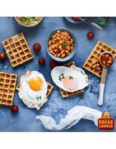 Mix profesional para Gofre de Bruselas 20 Kg / Gofre ligero, crujiente y sabor delicioso