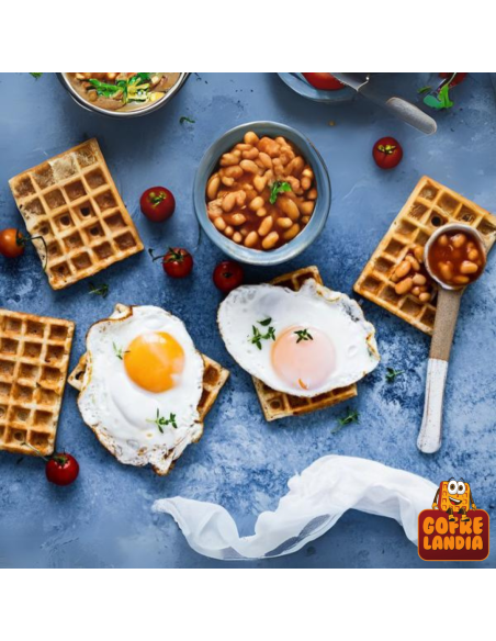 Mix profesional para Gofre de Bruselas 20 Kg / Gofre ligero, crujiente y sabor delicioso