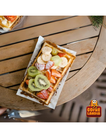 Mix profesional para Gofre de Bruselas 20 Kg / Gofre ligero, crujiente y sabor delicioso