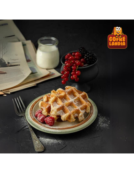 Mix WAFFLE -Lieja + azucar perlado