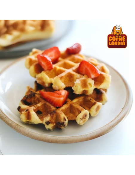 Mix WAFFLE -Lieja + azucar perlado