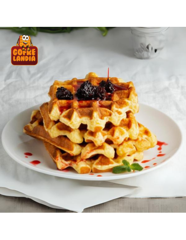 Mix WAFFLE -Lieja + azucar perlado