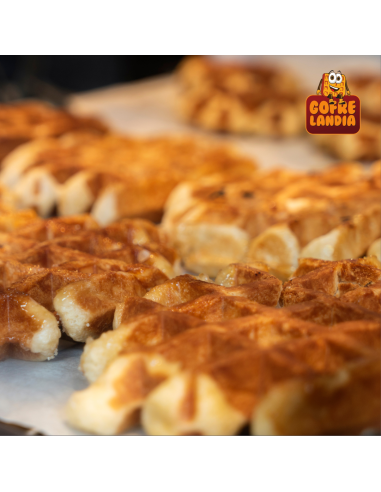 Mix WAFFLE -Lieja + azucar perlado
