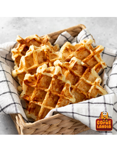 Mix WAFFLE -Lieja + azucar perlado