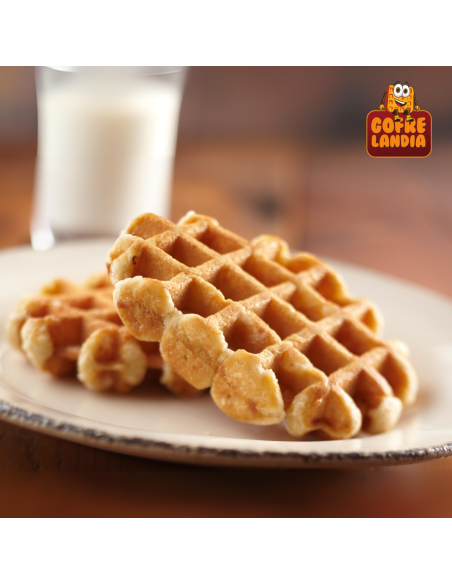 Mix WAFFLE -Lieja + azucar perlado