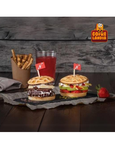 Mix profesional para Gofre Fantasía 20 Kg / Gofre ligero, crujiente y sabor delicioso