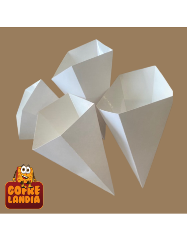 ENVASE CONO WAFFLE EC