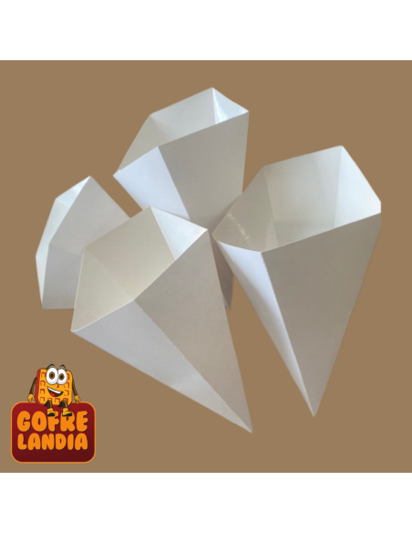 ENVASE CONO WAFFLE EC