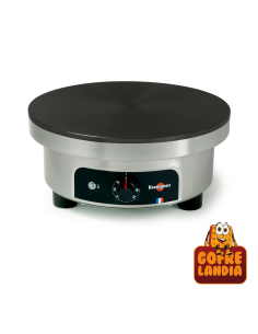 Crepera eléctrica profesional gama Confort Krampouz diámetro 48 cm: uso intensivo, calentamiento homogéneo