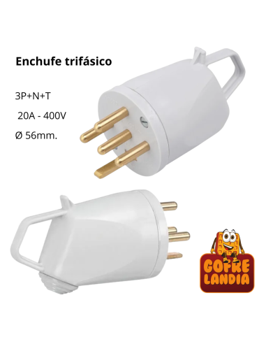 NUEVA Plancha eléctrica profesional , gama Confort de acero inoxidable, trifásica 20A - 5400 W, dos zonas de cocción.