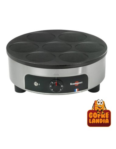 Crepera eléctrica profesional para pancakes Krampouz / Gofrelandia
