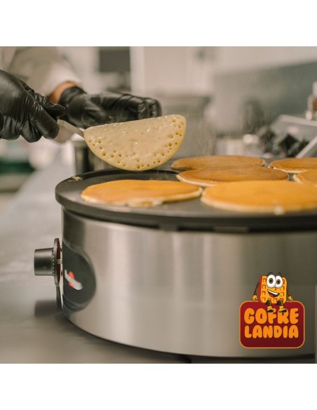 Crepera eléctrica profesional para pancakes Krampouz / Gofrelandia
