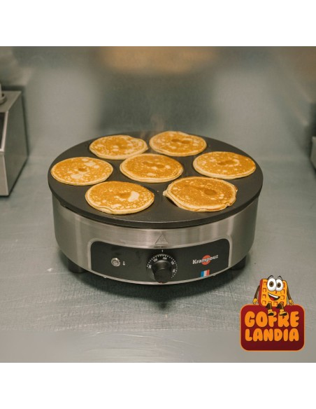 Crepera eléctrica profesional para pancakes Krampouz / Gofrelandia