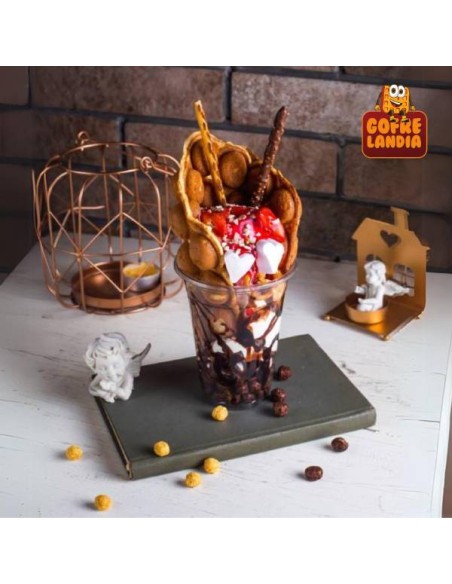 Mix profesional para Bubble Waffle con sabor estable, masa lista en 30 minutos y resultados siempre iguales. Solo añade agua, ac