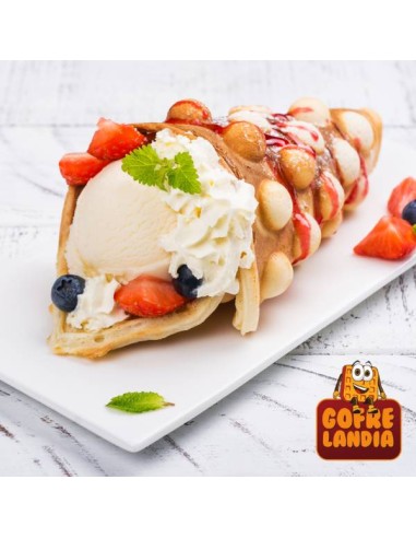 Mix profesional para Bubble Waffle con sabor estable, masa lista en 30 minutos y resultados siempre iguales. Solo añade agua, ac