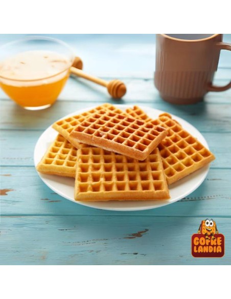 Mix profesional Gofre Bruselas 5 Kg. Sabor estable y masa lista en 30 min