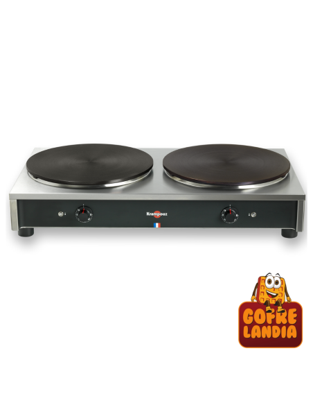 Crepera Doble eléctrica gama Estándar, Ø 40cm / CSCA8AA-KR