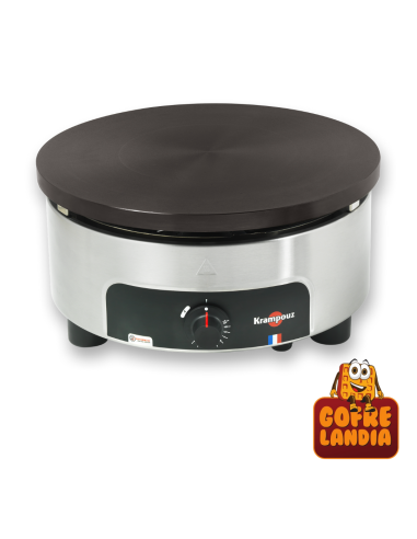 Crepera Gas gama confort termostática  Krampouz - Precisión y Calidad para Hostelería
