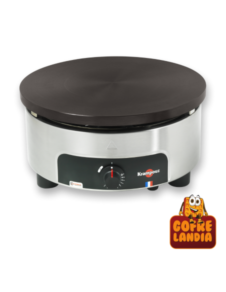 Crepera Gas gama confort termostática  Krampouz - Precisión y Calidad para Hostelería
