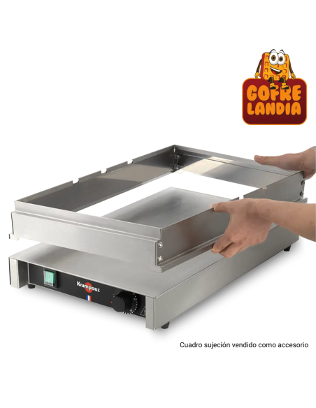 Placa mantenedora de calor profesional Krampouz / Gofrelandia