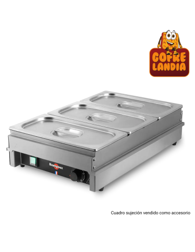 Placa mantenedora de calor profesional Krampouz / Gofrelandia