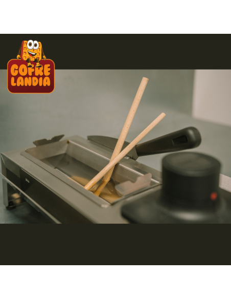 Kit y Soporte para Accesorios de Crepera Krampouz | Organización Profesional en Acero Inoxidable