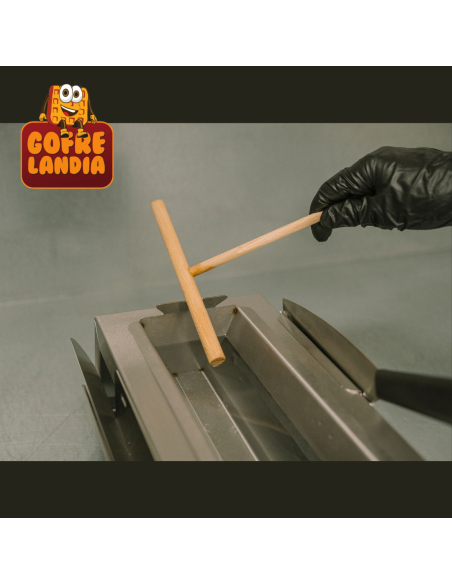 Kit y Soporte para Accesorios de Crepera Krampouz | Organización Profesional en Acero Inoxidable