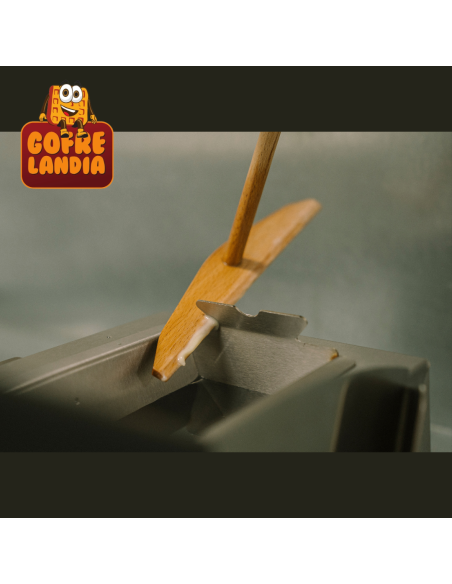 Kit y Soporte para Accesorios de Crepera Krampouz | Organización Profesional en Acero Inoxidable