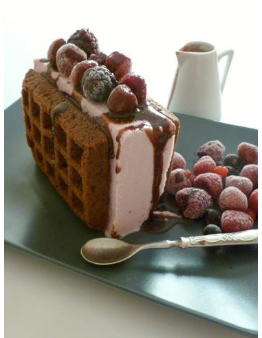 Gofrera Doble 180º KRAMPOUZ Bruxelles 5x7B WECADB