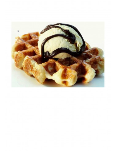 Gofrera doble Paty para gofre Lieja 4x6. Apertura 180º  WECAGB