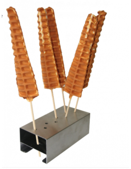 Paquete de 300 palitos cuadrados para Gofre Piruleta o Algodón de Azúcar