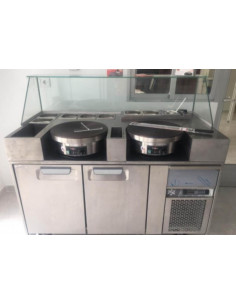 Carro para creperas con base refrigerada (eléctrica ) 2ª mano
