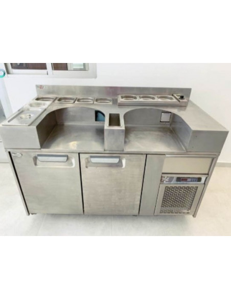 Carro para creperas con base refrigerada (ELÉCTRICA) 2ª mano