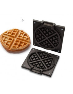 Gofrera vertical profesional con placas extraíbles y temporizador digital 2