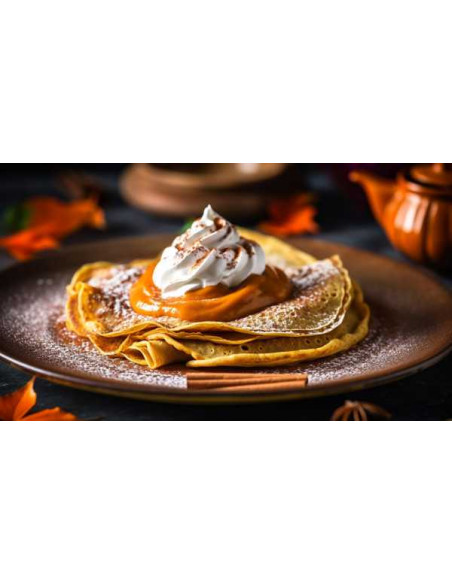 Crepera de gas con 6 ramas. Gama Estándar, ø 40cm / Chasis cuadrado CSCS4MA-KR