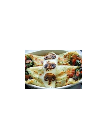 Crepera de gas con 6 ramas. Gama Estándar, ø 40cm / Chasis cuadrado CSCS4MA-KR