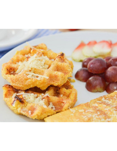 Gofrera 4x6 Lieja 180° simple I/D  WECAEA