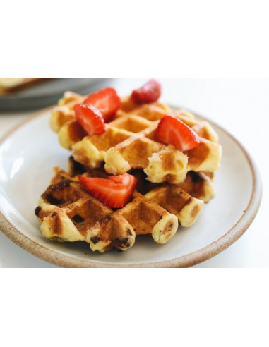 Gofrera 4x5 Lieja 180° simple I/D WECAFA