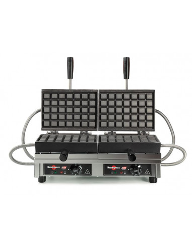 Gofrera Doble 180º KRAMPOUZ Bruxelles 5x7B WECADB