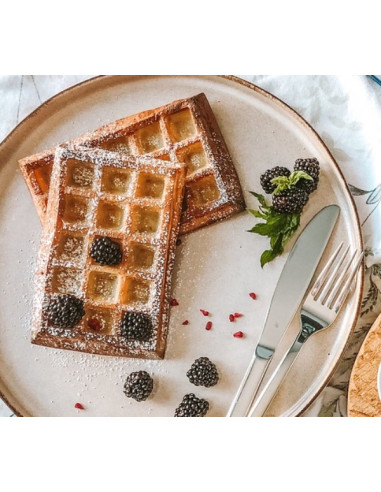 Gofrera 3x5 Bruselas 180° simple I/D WECAAA