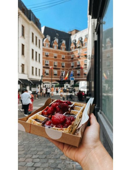 Gofrera 3x5 Bruselas 180° simple I/D WECAAA