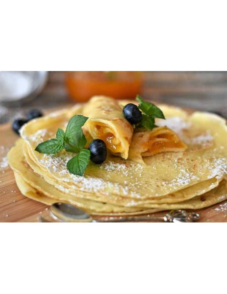 Crepera eléctrica de gama Estándar,  ø 35cm / Chasis cuadrado CSCA3AA-KR